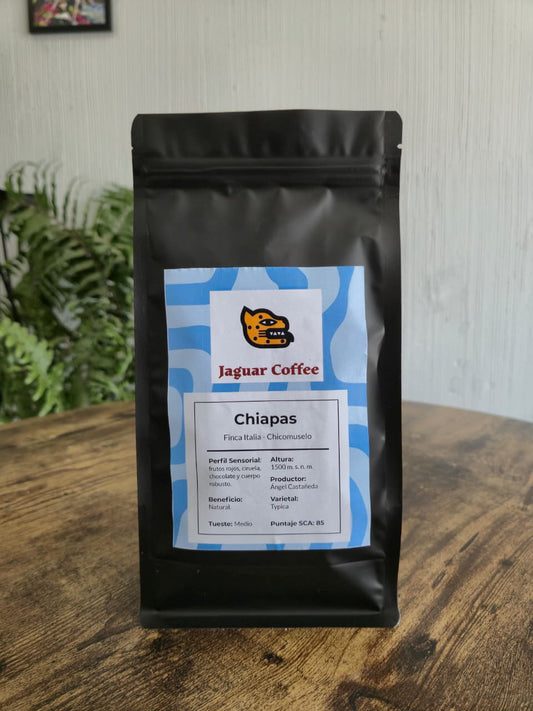 Café Natural - Chicomuselo, Chiapas - Ángel Castañeda - Jaguar Coffee Shop