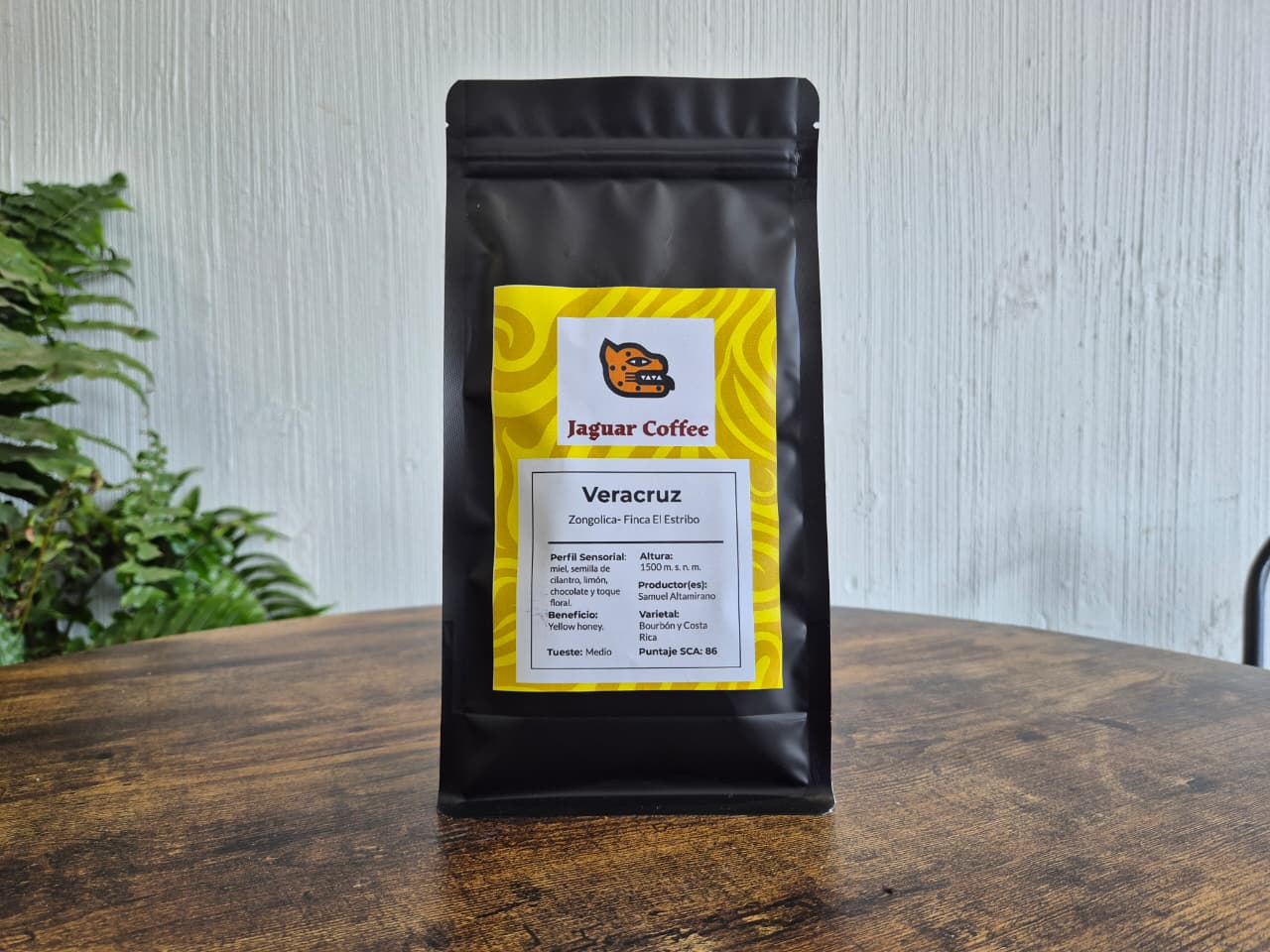 Café Yellow Honey - Finca el Estribo - Zongolica, Veracruz - Jaguar Coffee Shop